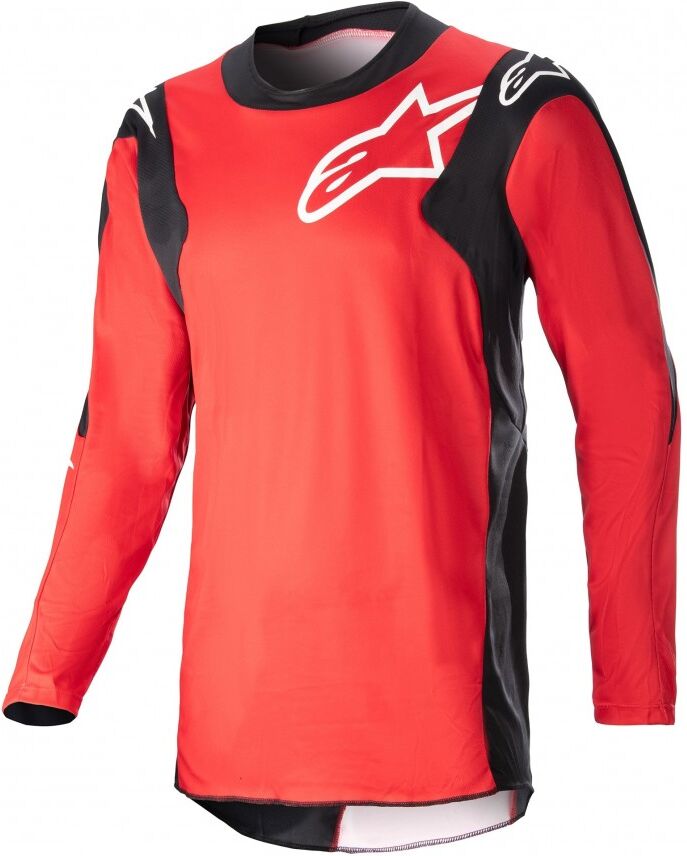 Camiseta Alpinestars Racer Hoen Mars Rojo Negro  3761323-3110