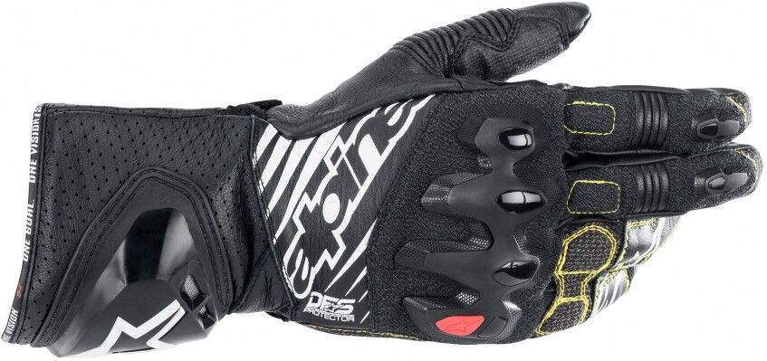 Guantes Alpinestars Gp Tech V2 Negro Blanco  3556622-12