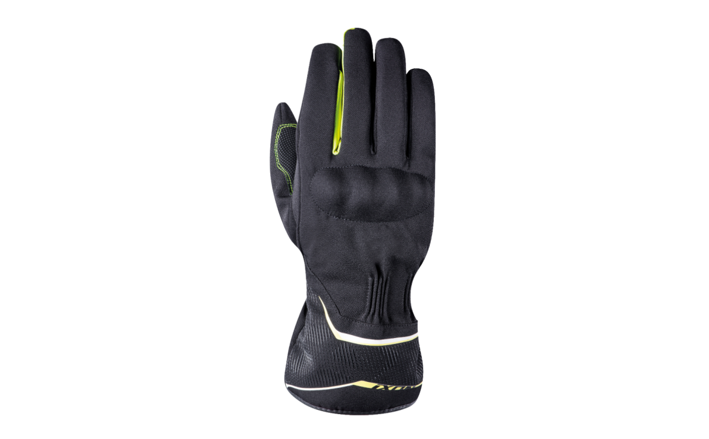 Guantes Ixon Pro Globe Negro Brillo Amarillo  300101021-1072