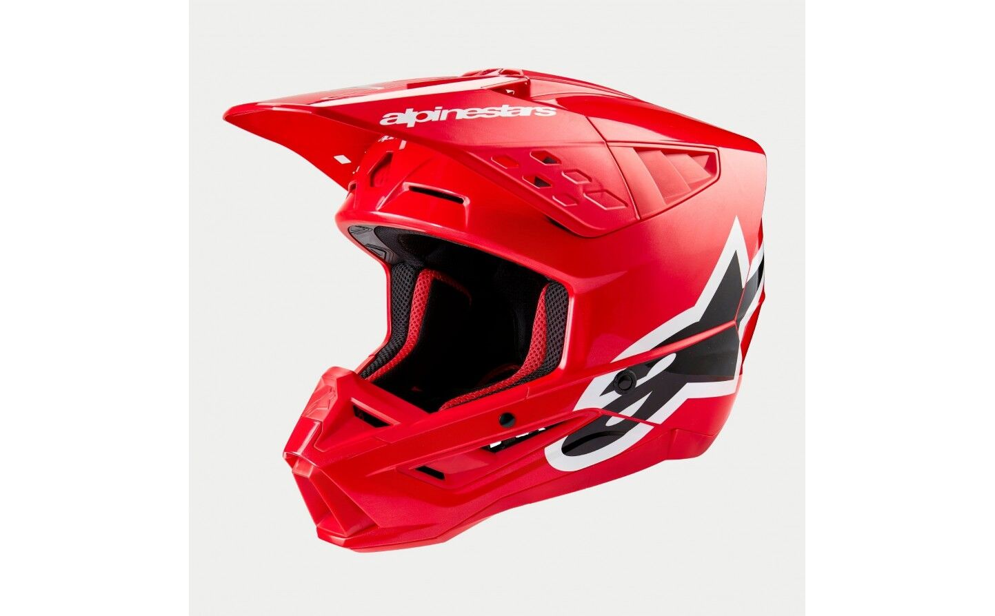 Casco Alpinestars S-M5 Corp Rojo Brillo  8306323-3010