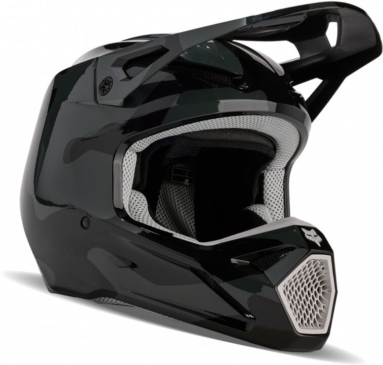 Casco Fox V1 Bnkr Negro Camo  31375-247