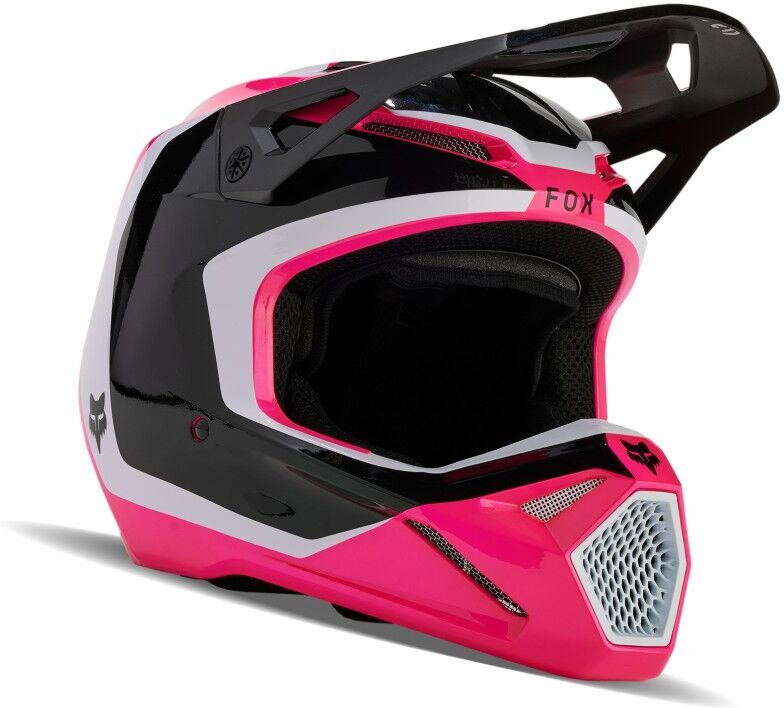 Casco Fox V1 Nitro Negro Rosa  31370-285