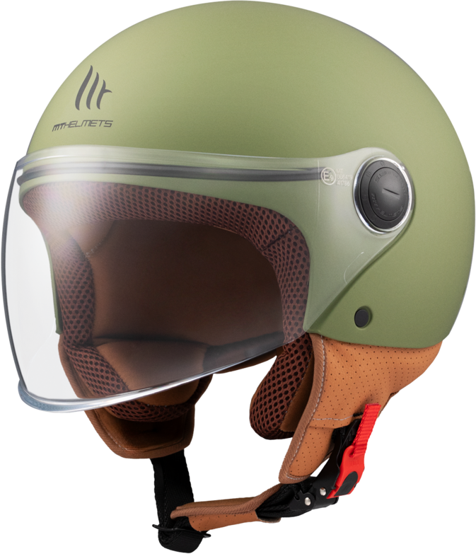 MT Helmets Casco Mt Street S Solid A6 Verde Mate  133800006010