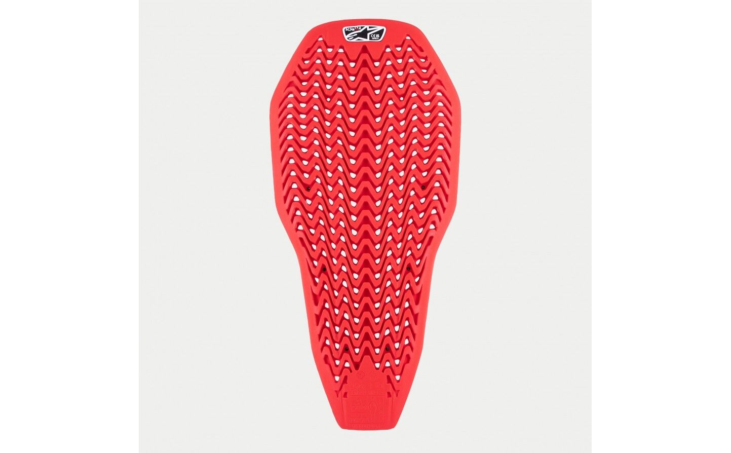 Protector Espalda Alpinestars Inserto Nucleon Plasma Negro Rojo  6526624-31