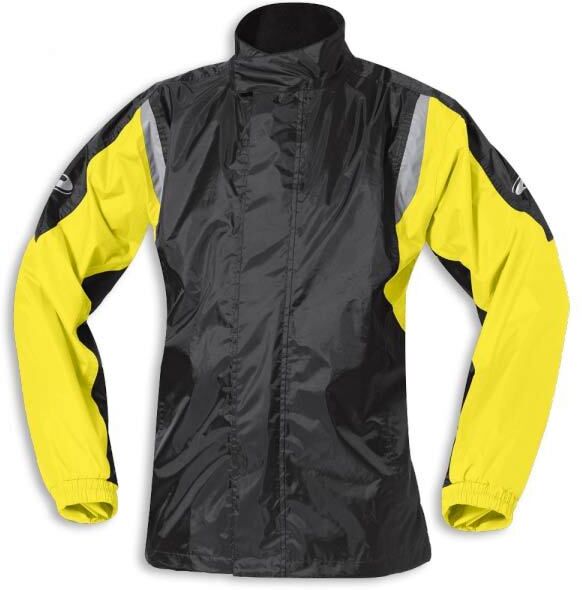 Held Mistral 2 Chaqueta de lluvia - Negro Amarillo (XS)