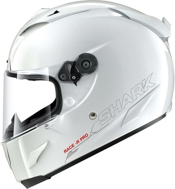 Shark Race-R Pro Blank Casco - Blanco (XS)