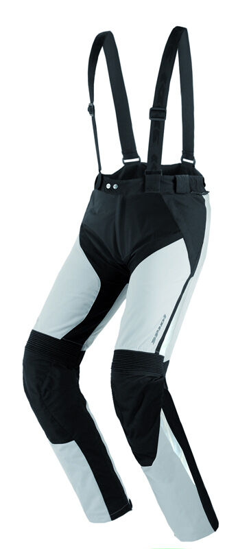 Spidi VTM Pantalones de moto textil - Negro Gris (2XL)