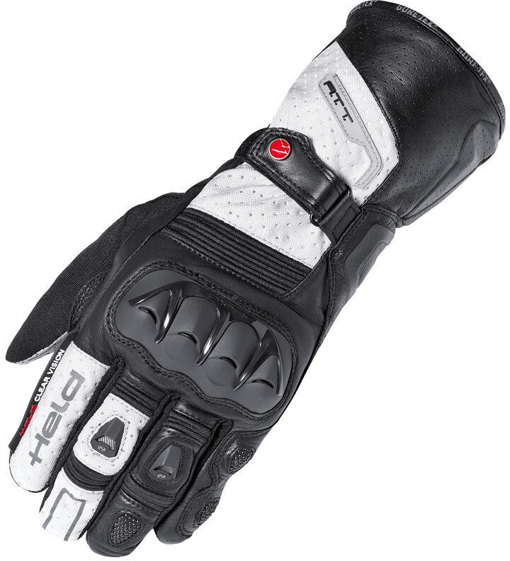 Held Air n Dry Guantes de motocicleta - Negro Gris (S)