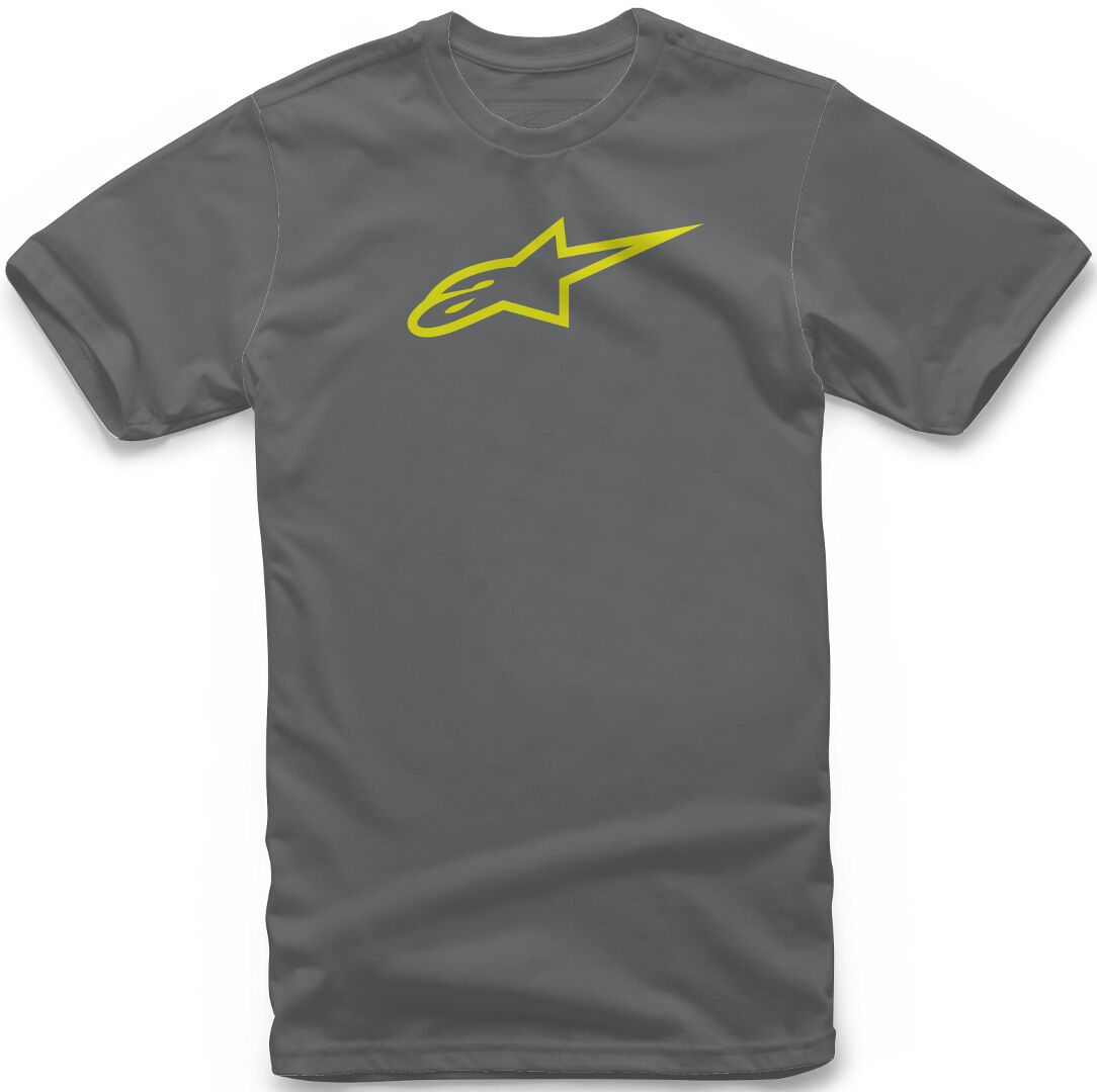 Alpinestars Ageless Classic T-shirt - Gris Amarillo (2XL)