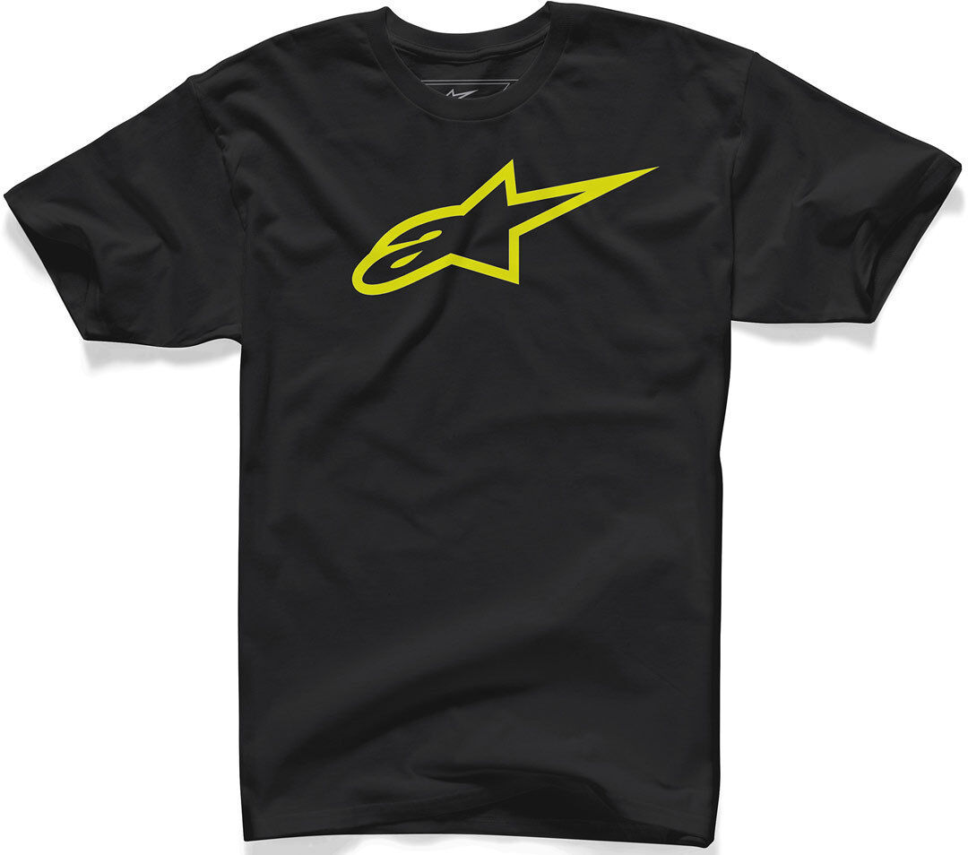 Alpinestars Ageless Classic T-shirt - Negro Amarillo (XL)