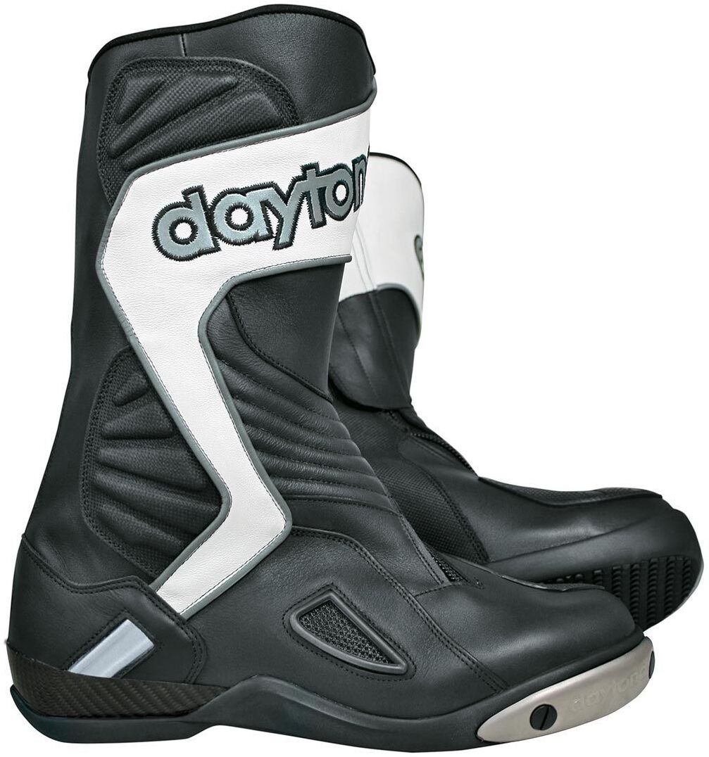 Daytona Evo Voltex GTX Gore-Tex Botas de moto impermeables - Negro Blanco (49)