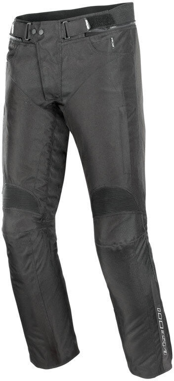 Büse Lago Evo Damas pantalones textil de la motocicleta - Negro (40)