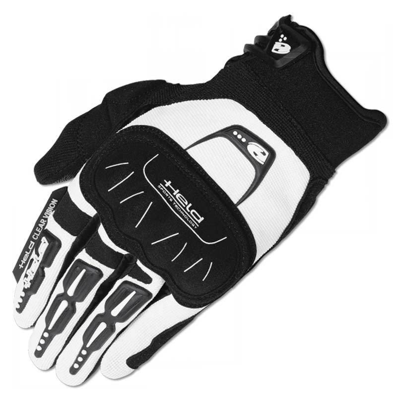 Held Backflip Guantes de Motocross - Negro Blanco (L)