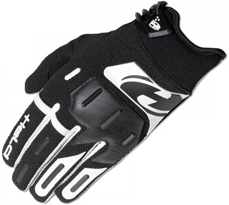 Held Hardtack Guantes de Motocross - Negro Blanco (XS)