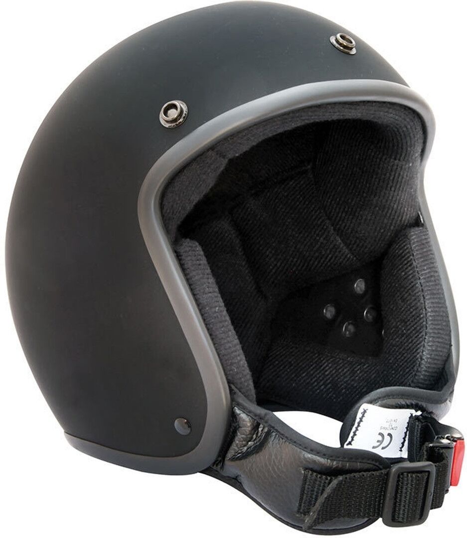 Bores Gensler Bogo III Black Edition Casco Jet - Negro (2XL)