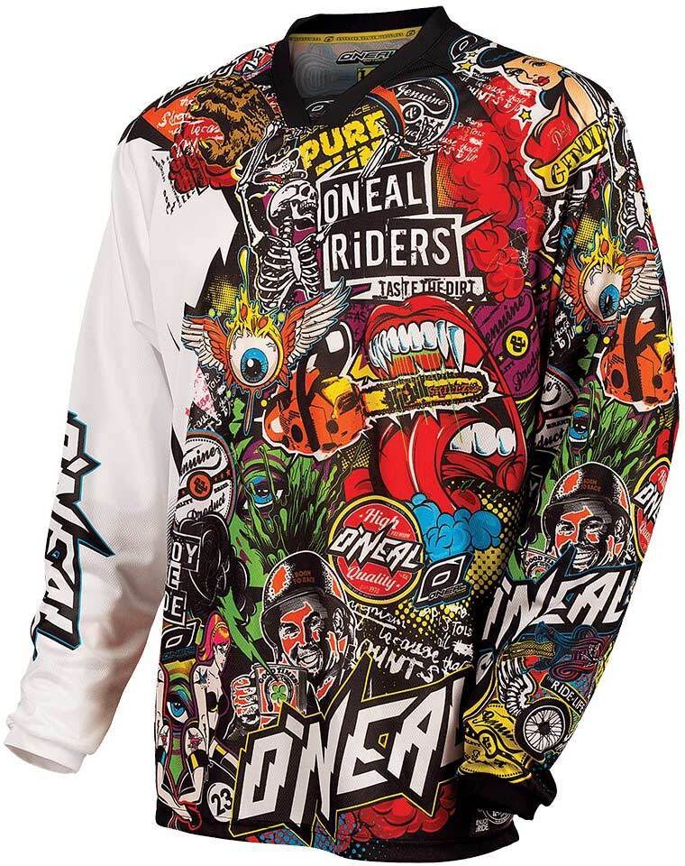 Oneal O´Neal Mayhem Crank Jersey - Blanco Rojo (2XL)