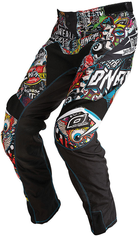 Oneal O´Neal Mayhem Crank Pantalones de Motocross - Negro (34)