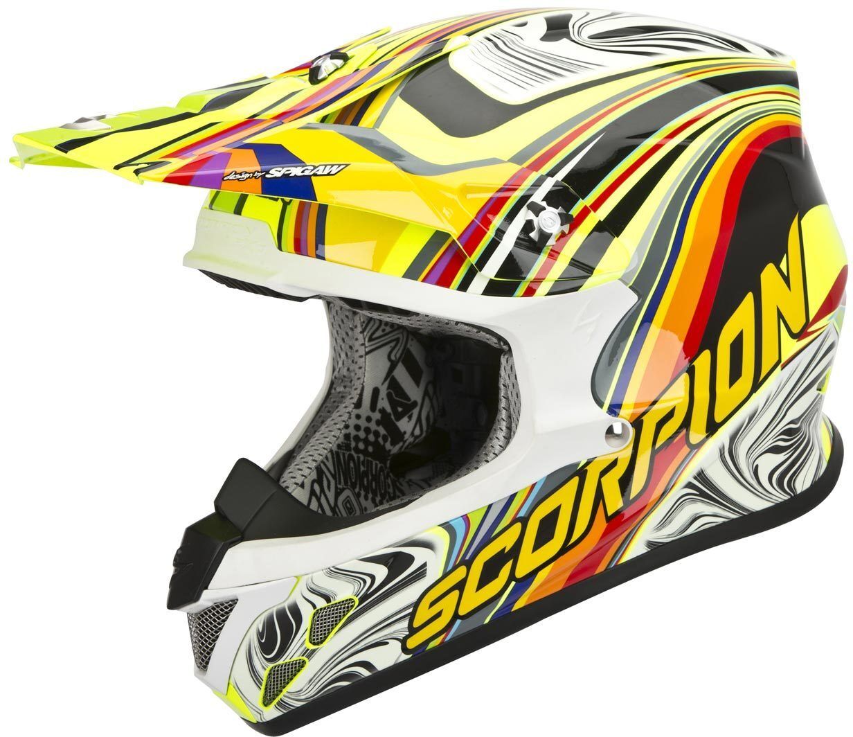 Scorpion VX-20 Air Sym Casco cruzado