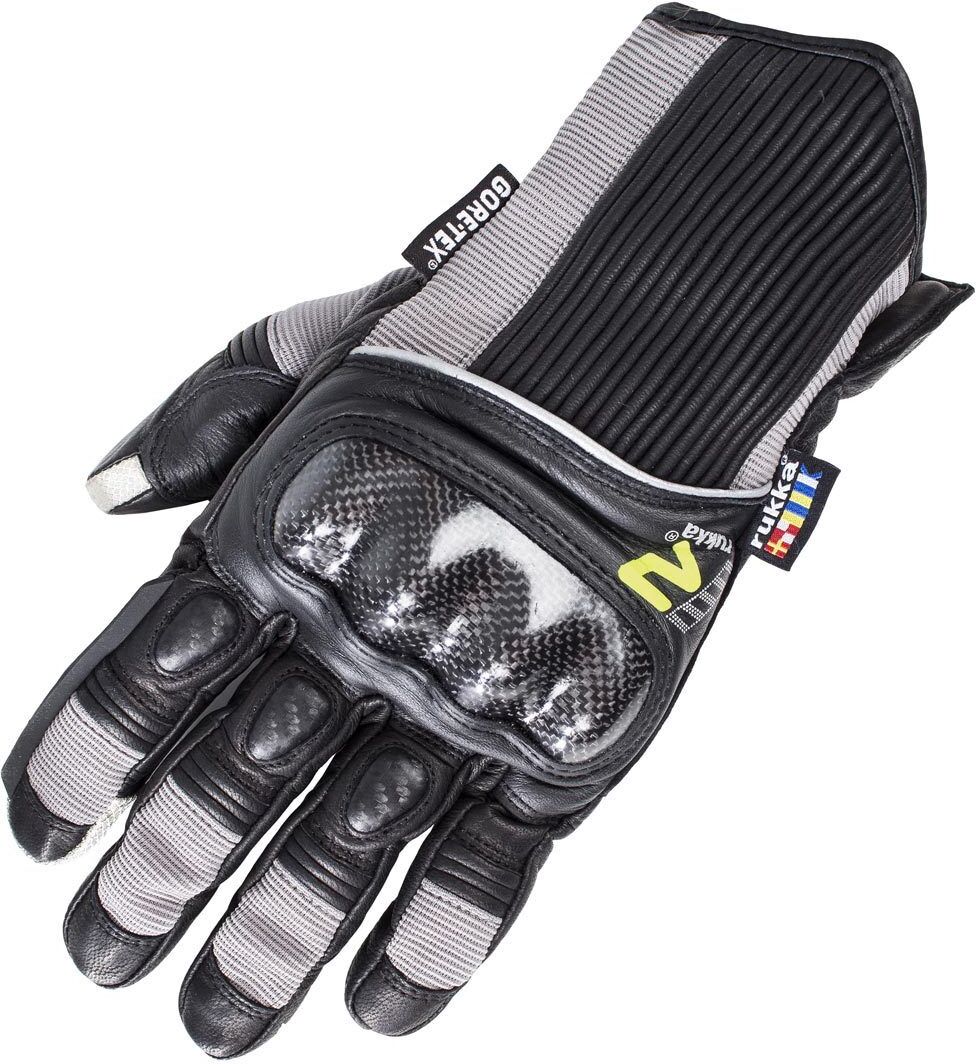 Rukka Ceres Gore-Tex Guantes de motocicleta - Negro Gris (XS)