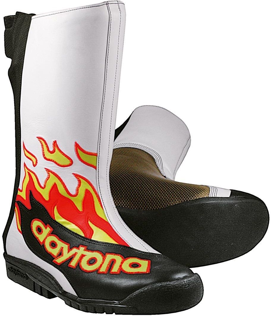 Daytona Speed Master GP II GP Botas de moto - Negro Blanco (43)