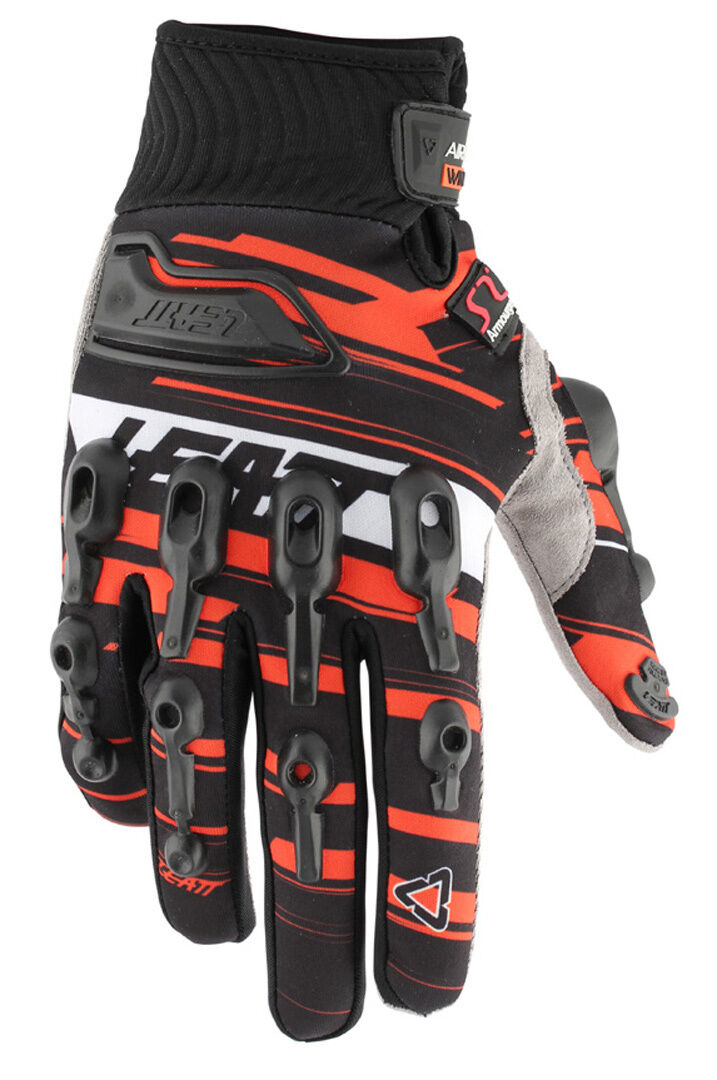 Leatt AirFlex Wind Guantes - Negro Naranja (S)