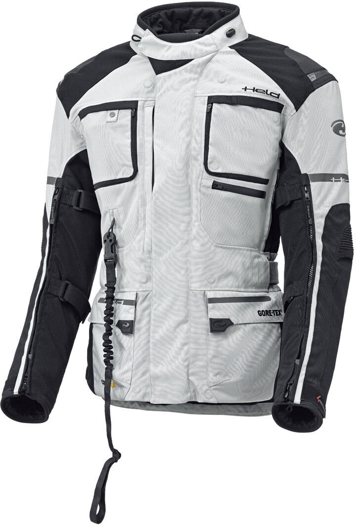 Held Carese APS Gore-Tex Chaqueta de moto textil - Negro Gris (M)