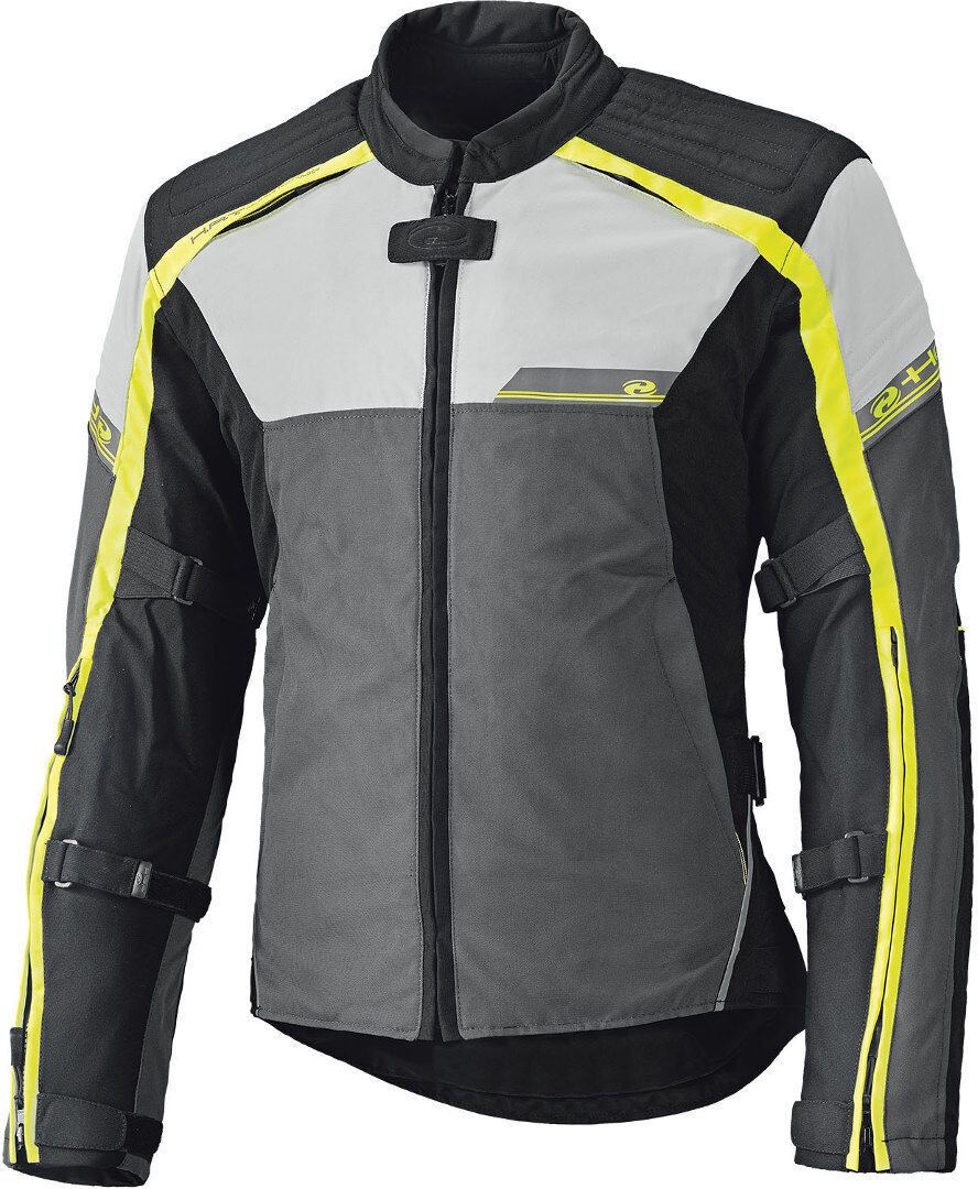 Held Renegade Chaqueta textil Tour - Gris Amarillo (XL)