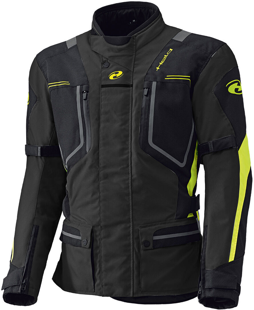 Held Zorro Chaqueta Textíl - Negro Amarillo (XS)