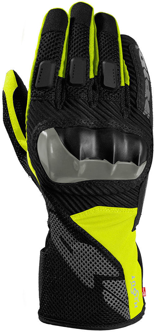 Spidi Rainshield H2Out Guantes - Negro Gris Amarillo (2XL)