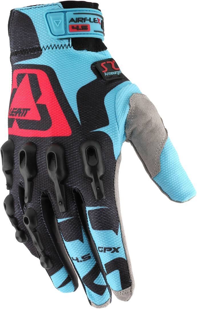 Leatt GPX 4.5 Lite Guantes de motocross - Negro Rojo Azul (XS)