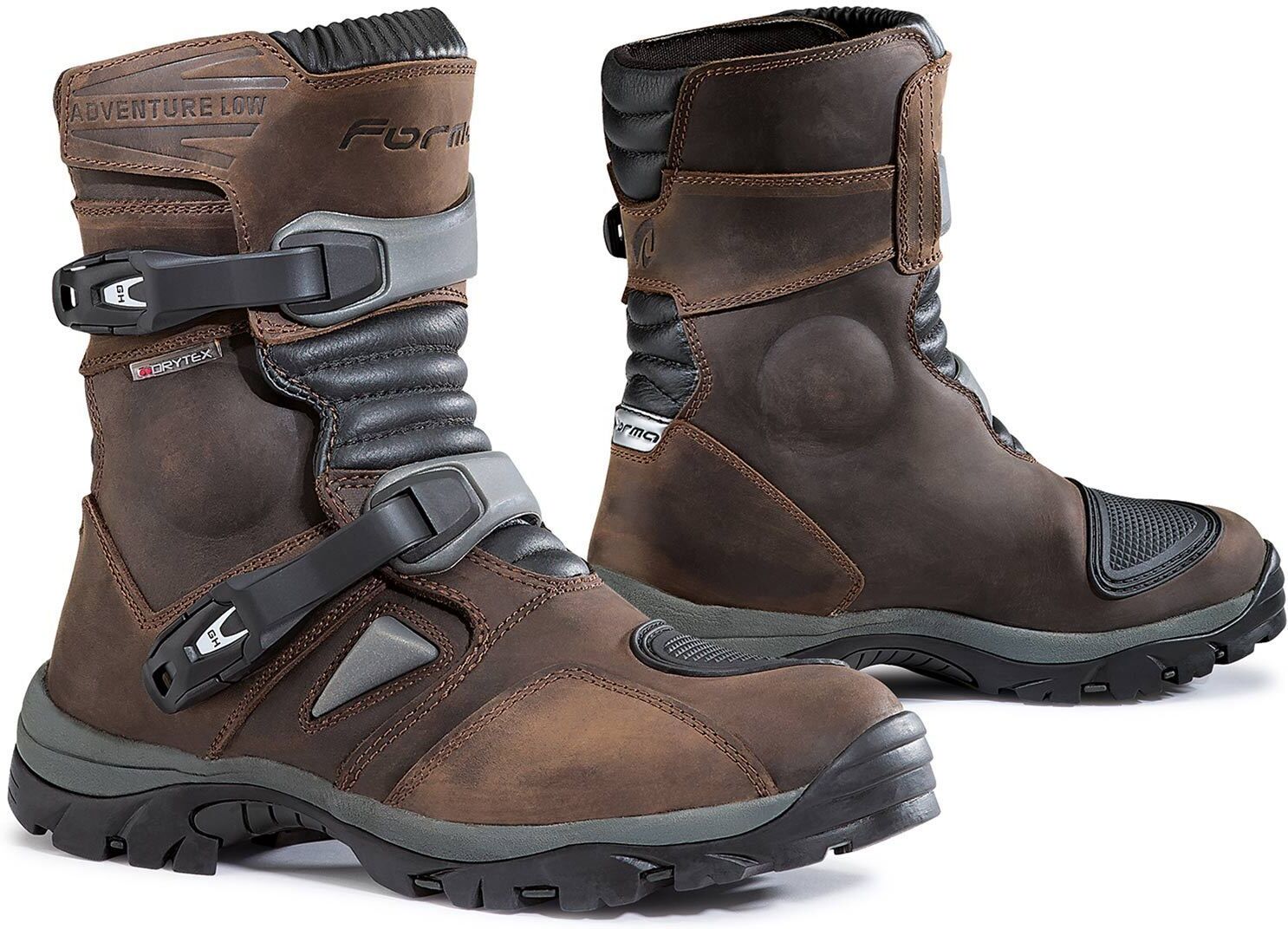 Forma Adventure L Botas de moto impermeables - Marrón (38)