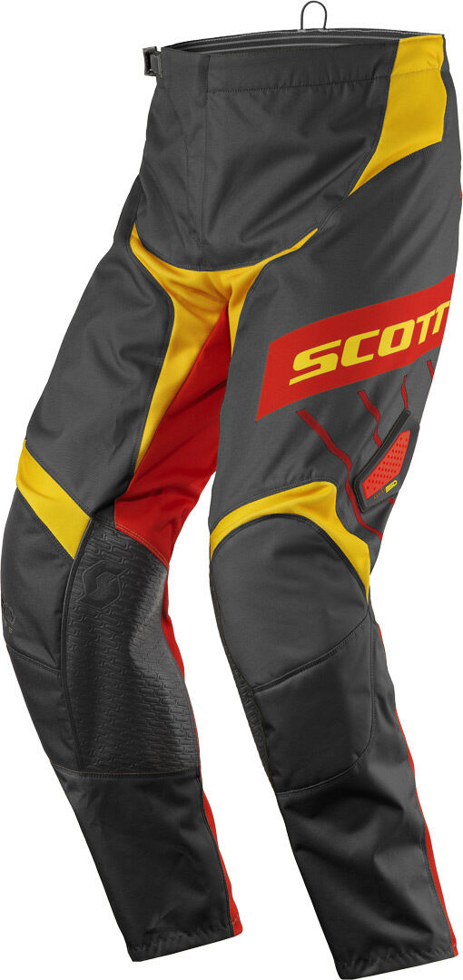 Scott 350 Dirt Pantalones Motocross 2017 - Negro Amarillo (32)