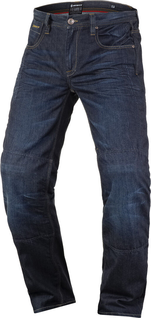 Scott Denim Pantalones vaqueros de moto 2016 - Azul (XL)