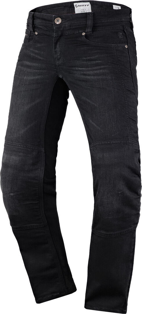 Scott Denim Stretch Ladies Motorcycle Jeans - Negro (40)