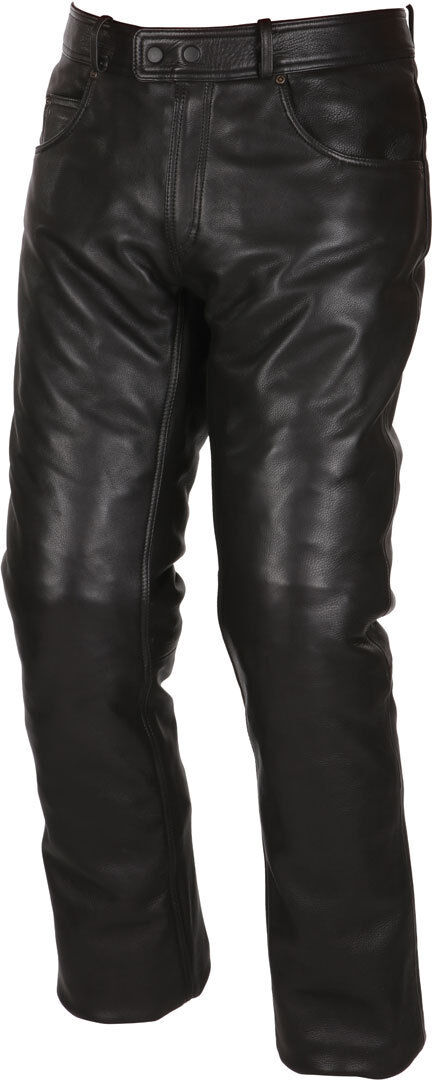 Modeka Ryley Pantalones de cuero - Negro (60)