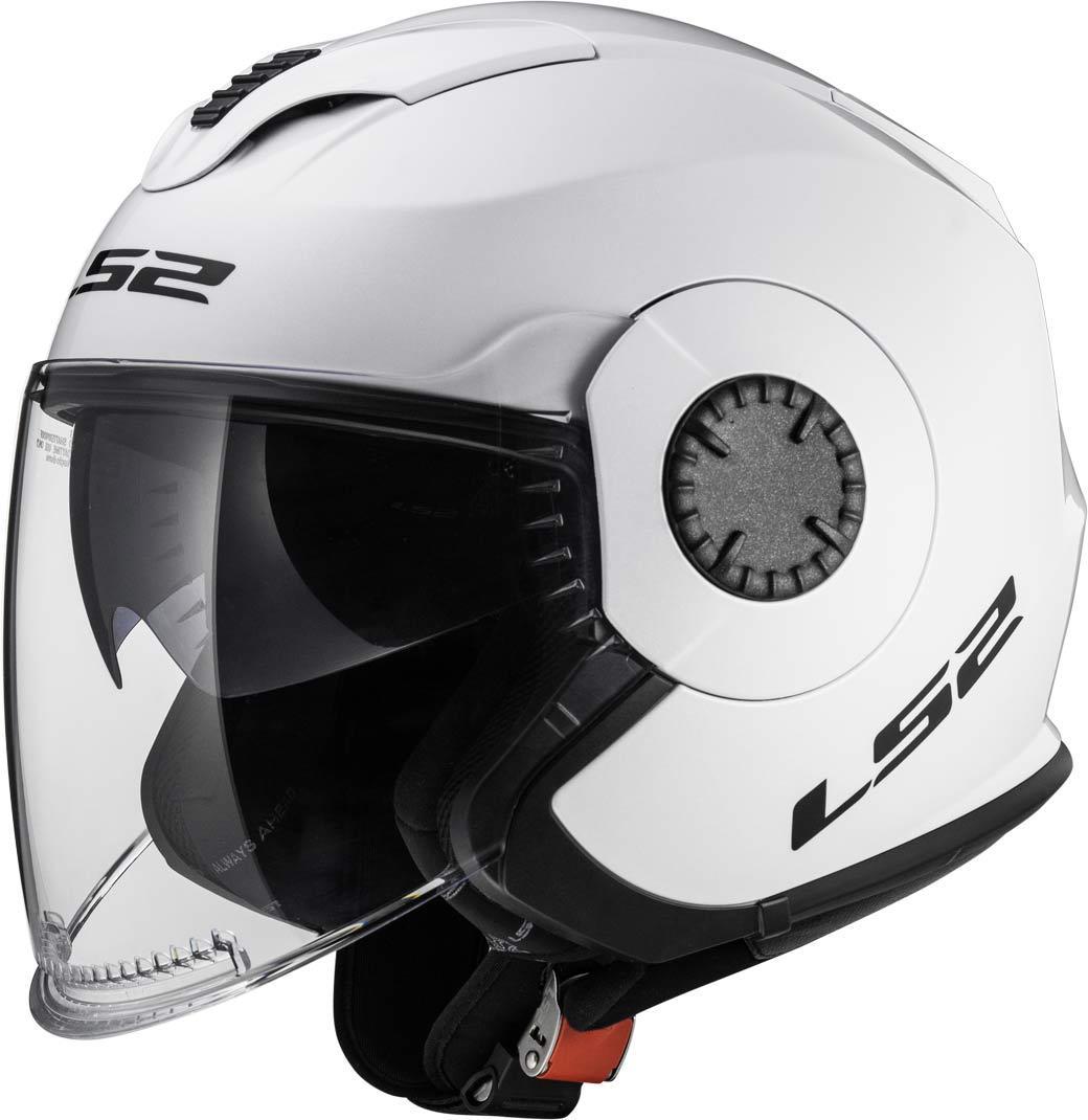 LS2 OF570 Verso Casco Jet - Blanco (S)