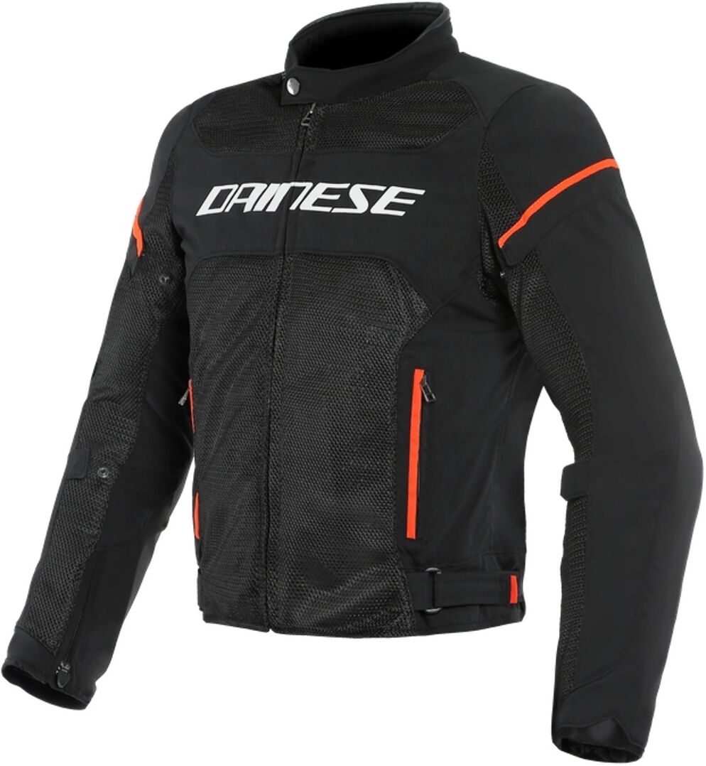 Dainese Air Frame D1 Tex Chaqueta de moto textil - Negro Blanco Rojo (48)