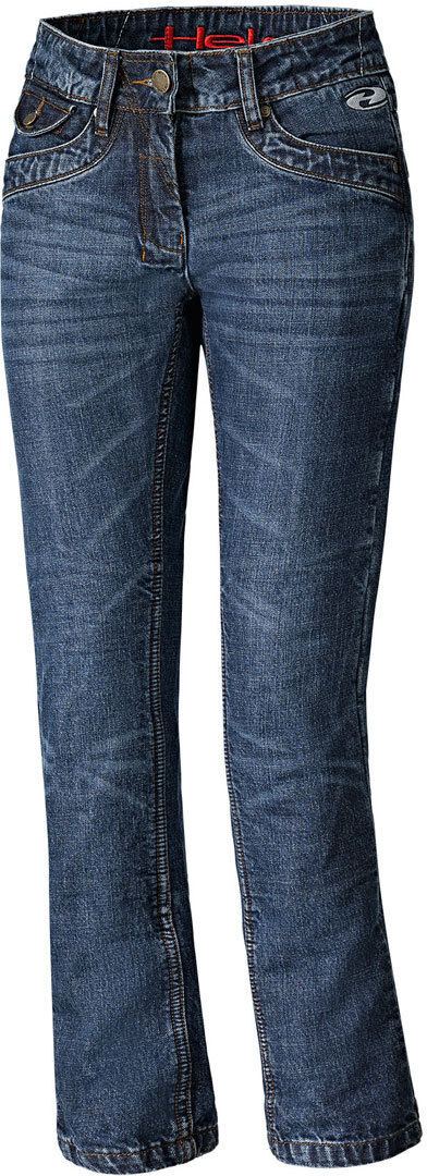 Held Crane Denim Pantalones vaqueros para señoras de motocicleta - Azul (26)