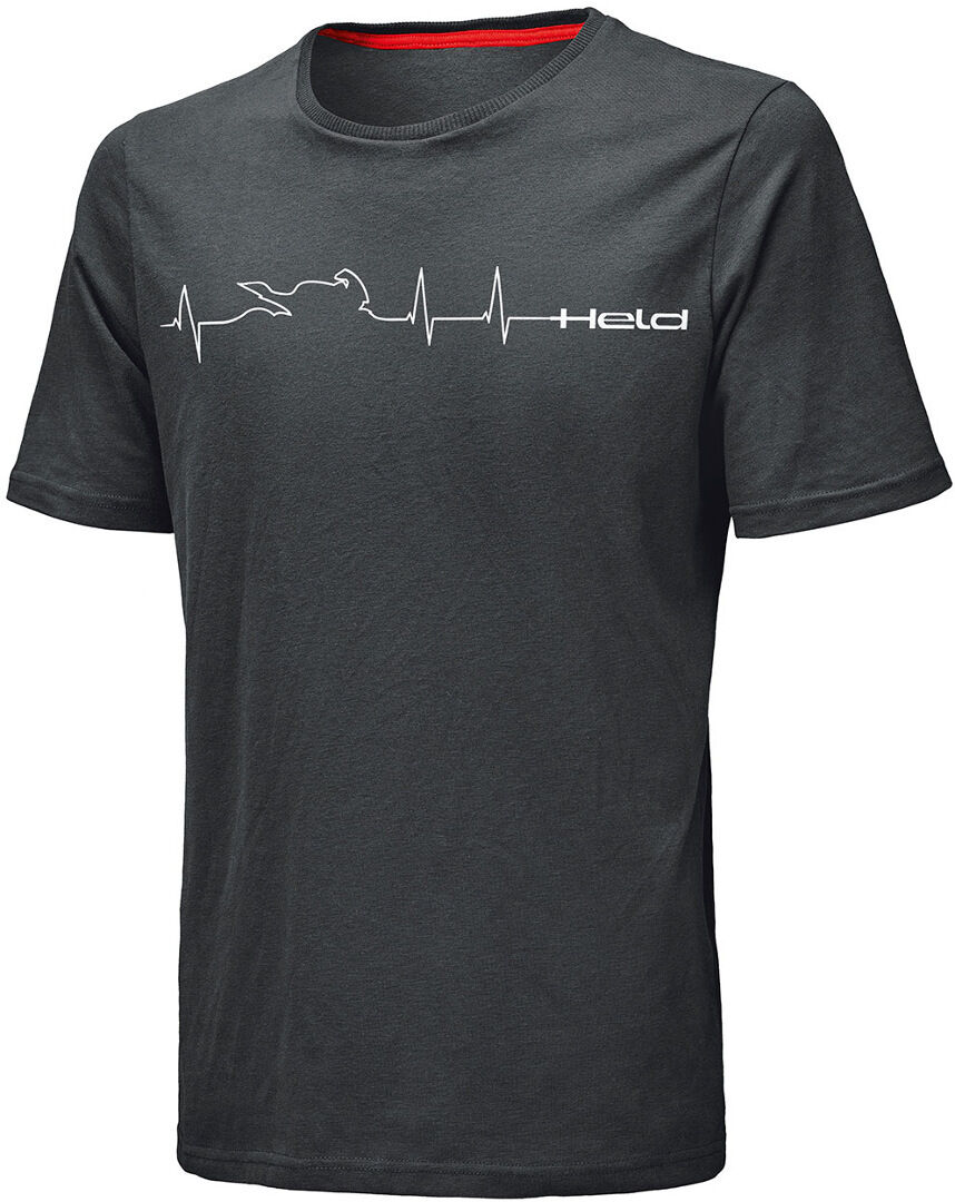 Held Be Heroic Camiseta - Gris Blanco (XL)