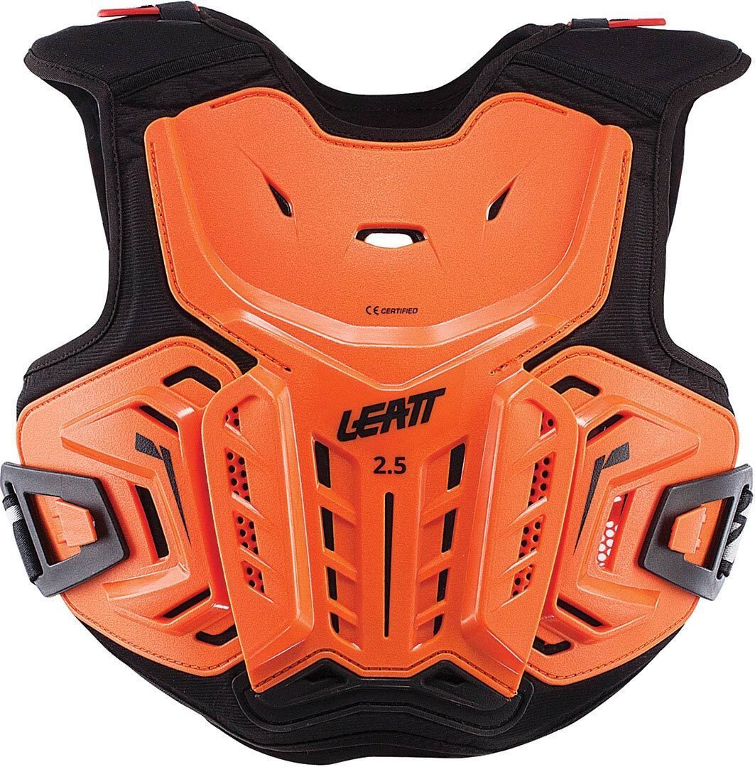 Leatt 2.5 Junior Protector de pecho para niños - Naranja (L XL)