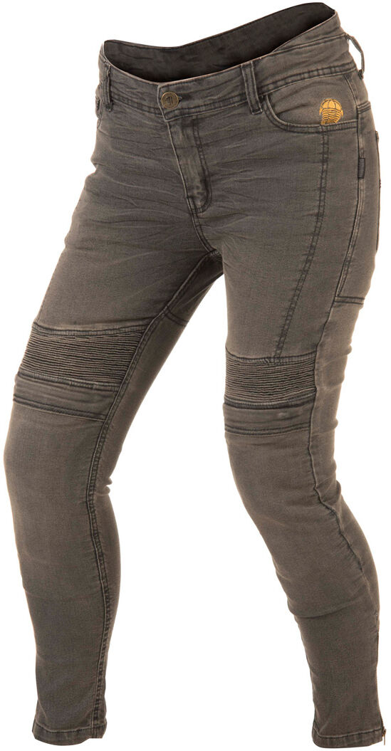 Trilobite Micas Urban Vaqueros de moto para damas - Gris (28 32)