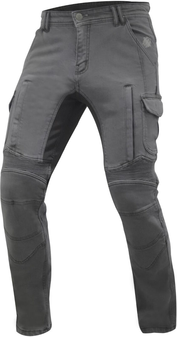 Trilobite Acid Scrambler Vaqueros de moto - Gris (32 42)