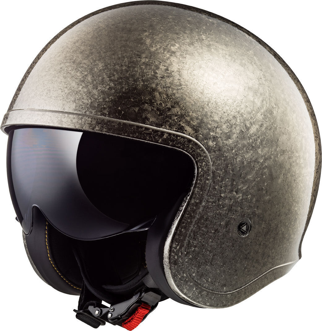 LS2 OF599 Spitfire Casco Jet - Gris Plata