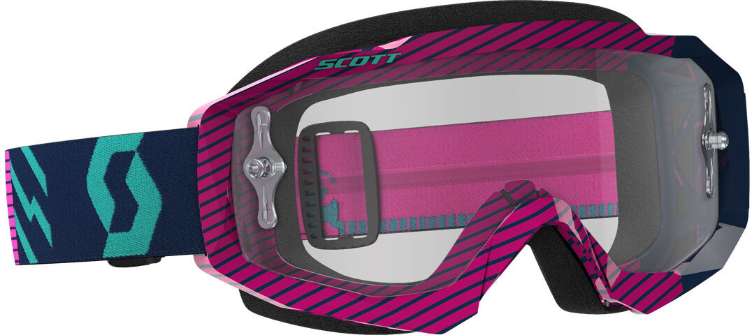 Scott Hustle MX Gafas Motocross claro - Rosa Azul