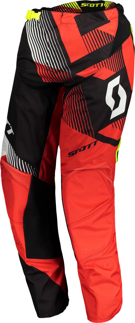 Scott 350 Dirt Pantalones Motocross 2018 - Negro Rojo (30)