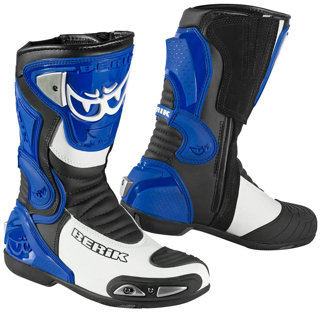 Berik Losail Botas de moto - Azul (47)