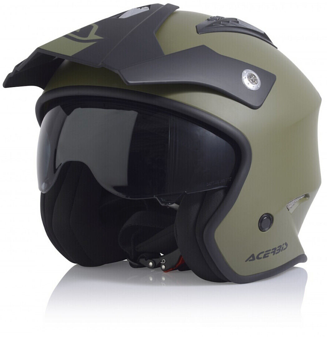 Acerbis Aria Casco Jet - Verde (XS)