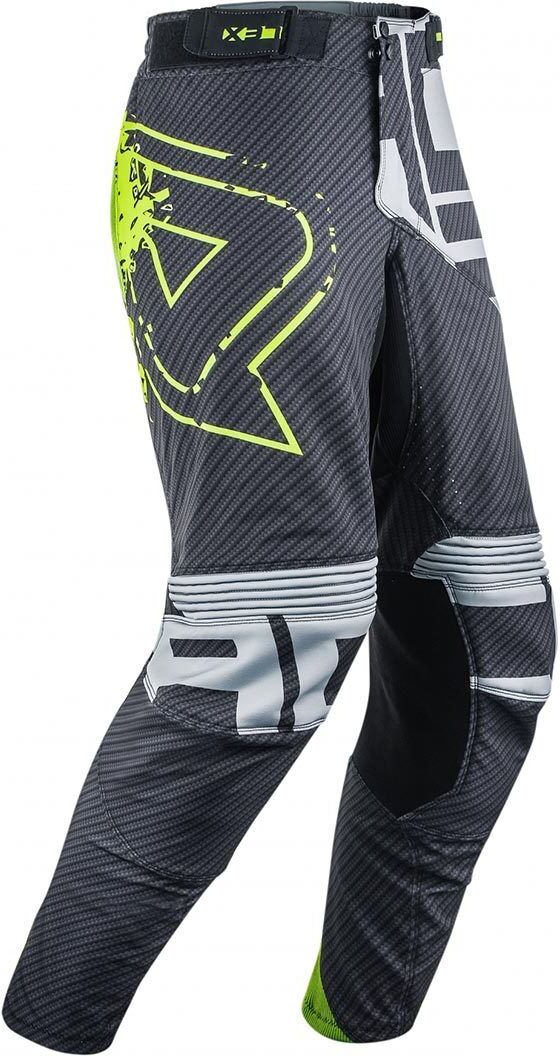 Acerbis Carbon-Flex Pantalones de Motocross - Negro Amarillo (28)