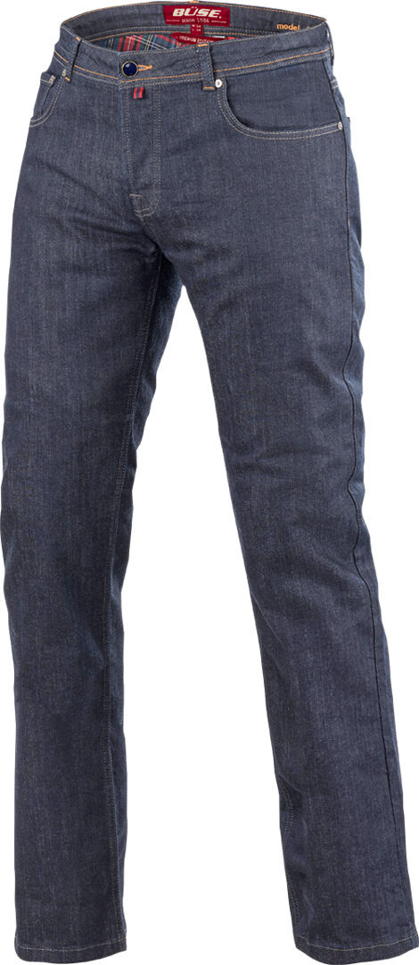 Büse Dallas Pantalones vaqueros de las señoras motos - Azul (28)