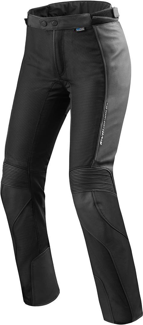 Revit Ignition 3 Pantalones de cuero / textil para mujer - Negro (34 40)